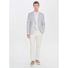 Altınyıldız Classics Gri Erkek Slim Fit Ceket ACE004262058_GRI