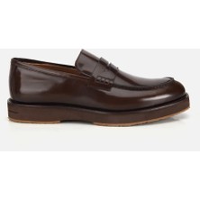 Hotiç 02AYH320030A480 ERKEK Açma Deri Kahverengi Kalın Tabanlı Klasik Loafer