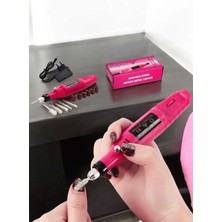 TeknoKapsül Nasır Temizleyici Manikür Pedikür Seti Elektrikli USB Girişli