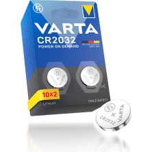 Hype Store Varta Power On Demand CR2032 Bli 2X10