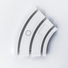 TeknoKapsül Korniş Dönüşü 3 Raylı 45 Derece