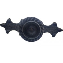 Epilons Eco Lounge Antika Tarz Dekoratif Pirinç Çizgili Düğme - 35X100 Mm, Büyük, Oksit