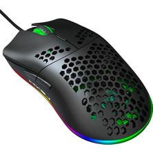 TeknoKapsül Hxsj J900 USB Kablolu Rgb Dpi Mouse MOUSE-(5775)