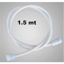 TeknoKapsül Şofben Plastik Duş Hortumu 1/2x1/2 150 cm