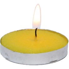 TeknoKapsül Tea Lights Sarı Mum 5 Li 1 Paket