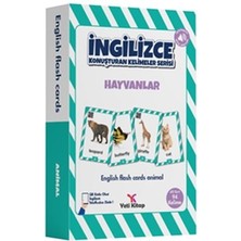 TeknoKapsül Ingilizce Kelime Kartları - Hayvanlar