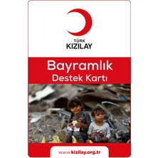 Kızılay Bayramlık Dijital Destek KARTI 250 Tl