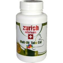 TeknoKapsül Multivitamin Kedi Tableti 100 Tablet