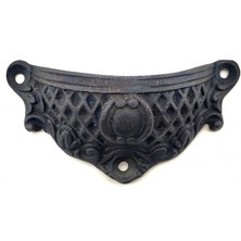 Epilons Eco Lounge Antika Tarz Dekoratif Pirinç Anıt Tas Mobilya, Çekmece Kulbu - 48X90 Mm, Oksit