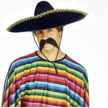 Epilons Sombrero Meksika Şapkası Altın Şeritli Yetişkin Boy