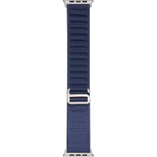 Zore Apple Watch 38MM Uyumlu Kordon Naylon Kumaş Spor Görünümlü Band-74 Hasır Kayış