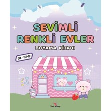 TeknoKapsül Sevimli Renkli Evler Boyama Kitabı