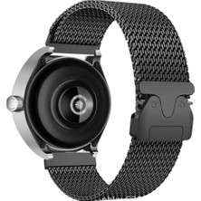 Samsung Gear S3 Uyumlu Zore KRD-100 22MM Titanyum Hasır Kordon