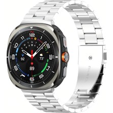 Samsung Galaxy Watch 8 Uyumlu Zore Krd-04 Metal Kordon