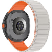 Samsung Galaxy Watch 8 Uyumlu Zore KRD-146 Silikon Kordon Strap Kayış