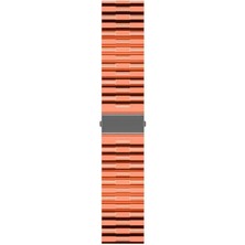 Zore Samsung Galaxy Watch Active 2 44MM Uyumlu 20MM Kordon Şeffaf Renkli Transparan Krd-27 Kayış