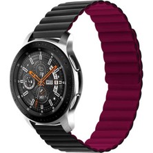 Zore Samsung Galaxy Watch Active 2 44MM Uyumlu Kordon Suni Deri Yumuşak Soft Yüzey Krd-52 Kayış