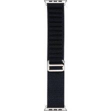 Zore Apple Watch 38MM Uyumlu Kordon Naylon Kumaş Spor Görünümlü Band-74 Hasır Kayış
