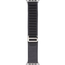 Zore Apple Watch 38MM Uyumlu Kordon Naylon Kumaş Spor Görünümlü Band-74 Hasır Kayış
