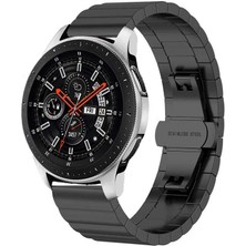 Zore Samsung Gear S3 22MM Uyumlu Kordon Metal Seramik Şık Krd-16 Kayış