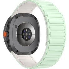 Samsung Galaxy Watch 8 Uyumlu Zore KRD-146 Silikon Kordon Strap Kayış