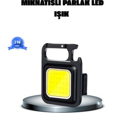 Zero Land Storozde LED Mini Anahtarlık Fener – 1000 Lümen Güçlü Işık ve USB Type-C Şarjlı