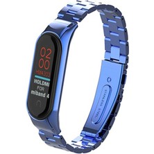 Esranın Dünyası Xiaomi Mi Band 4 Metal Baklalı Kordon (Saat Değildir) - Mavi
