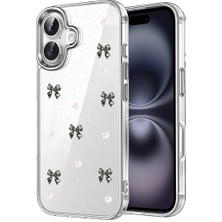Esranın Dünyası Apple Iphone 16 Plus Fiyonk Desenli Kapak - Desen 8