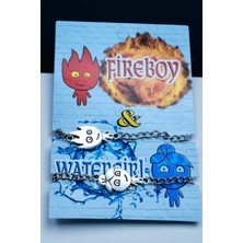 Katilus Ateş ve Su Arkadaşlık Sevgili Bilekliği