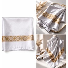 Zarif Fırsat Parlak Dokulu Eşarp