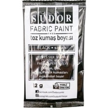 Südor Toz Kumaş Boyası Siyah (KB10)