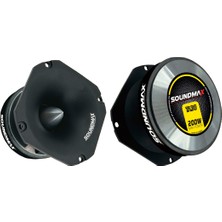 Soundmax SX-TA30-200W MAX-100W Rms-Prosefyonel 10 cm Spl Tweteer