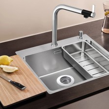 DS LLC Mutfak Su Lavabo Filtresi Örgü Süzgeç Paslanmaz Çelik 7.5 cm Çap DSLLC34-43TX