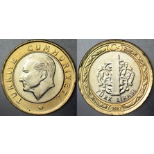 Banknoting Türkiye Cumhuriyeti 1 Lira 2012 En Az Basılan Tarih. Çil(-)