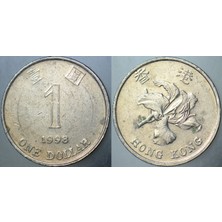 Banknoting Hong Kong 1 Dolar 1998.