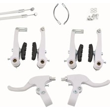 SHIMANO Saiguan V-Fren Seti ( 16"-20" Uyumlu ) Beyaz