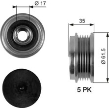 Gates ŞARZ GERGİ KASNAĞI A4 1,8