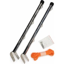 Balkon Çamaşır Demiri | Kromaj Kaplı Yuvarlak Kurutma Demiri