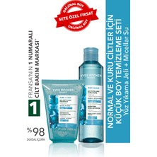 Yves Rocher Normal ve Kuru Ciltler Için Nemlendirici Temizleme Seti- Pure Algue