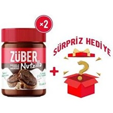 Züber Nutzilla Kakaolu Fındık Kreması 315g x 2 Adet + Sürpriz Bar Hediye