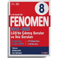 Fenomen Yayıncılık Fenomen 8.sınıf Lgs Çıkmış Sorular ve Ikiz Sorular Seti (6 Kitap) (2018-2025)