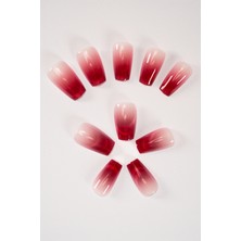 Pop Beauty Takma Tırnak Seti & Zararsız Yapıştırıcı,cat Eye