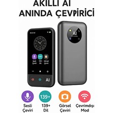 Kazemtech Dil Çeviri Cihazı Fotoğraf & Sesli Çeviri, Dokunmatik Ekran 139 Dil / Çevrimiçi / Çevrimdışı /