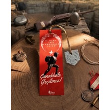 Lifoya Çanakkale Temalı Tohum Kartlı Kitap Ayracı -25 Adet- (%50 Muz Lifi,%50 Geri Dönüştürülmüş Kağıt)