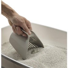 TeknoKapsül Karamel Dar Aralıklı V Kedi Kumu Küreği Çeşitli Renklerde