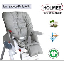 Holmer Leke Tutmaz Organik Mama Sandalyesi Minderi & Kılıfı Max-M