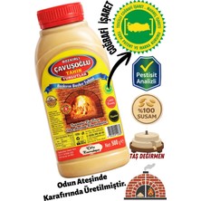 Bozkırlı Çavuşoğlu Odun Ateşinde Çifte Kavrulmuş Kepeksiz Bozkır Tahini 500G