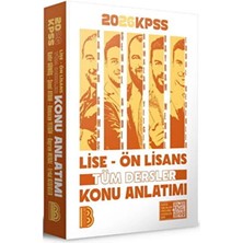 Benim Hocam Yayınları Benim Hocam 2026 Kpss Lise Ön Lisans Tüm Dersler Konu Anlatımı