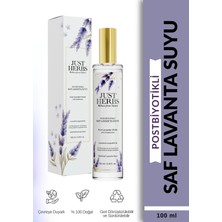 Just Herbs Postbiyotikli Lavanta Suyu 100 ml %100 Saf ve Doğal Pure Lavander Water With Probiotics