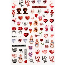 Pop Beauty Nail Art Tırnak Süsleme Sticker, Tırnak Dövmesi, Tırnak Tattoo